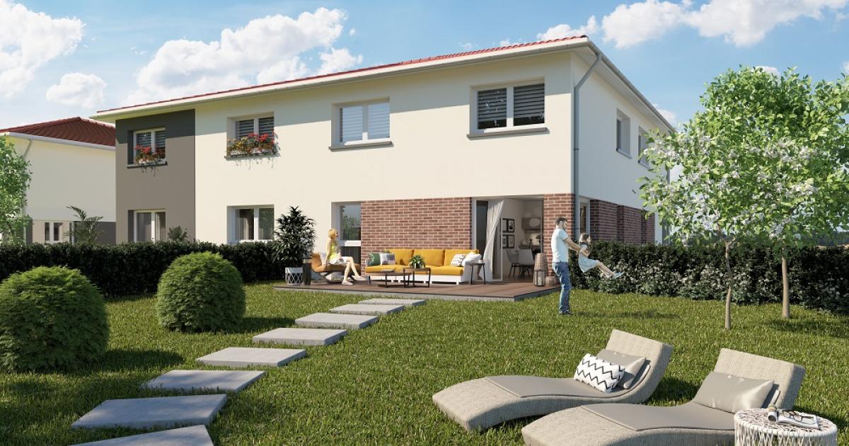 Achat maison neuve Mulhouse Programme immobilier Les Carrés des Violettes