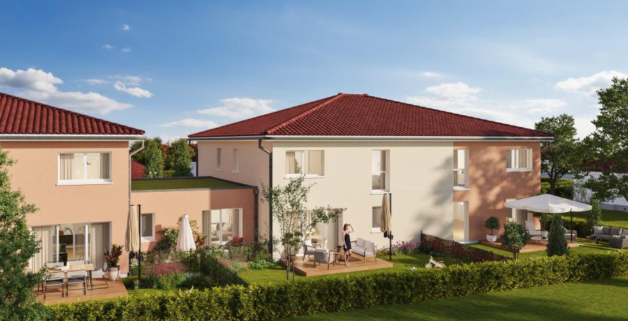 Appartement neuf Duplex-Jardin à la Verpillière